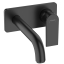 Змішувач для раковини настінний Hansgrohe Vernis Shape 71578670 чорний