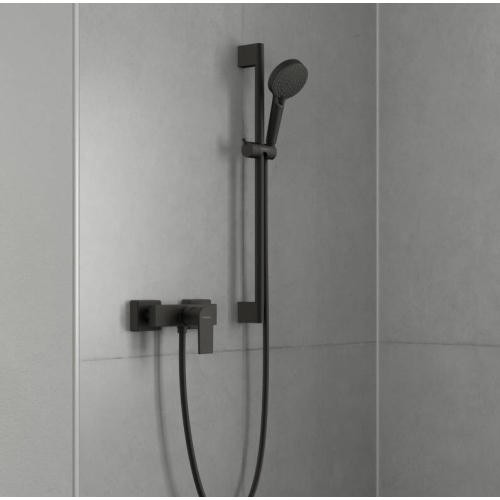 Ручний душ Hansgrohe Vernis Blend EcoSmart 26340670 чорний матовий (Пошкоджене пакування)