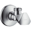 Вентиль кутовий Hansgrohe E, хром 13903000 (Пошкоджене пакування)