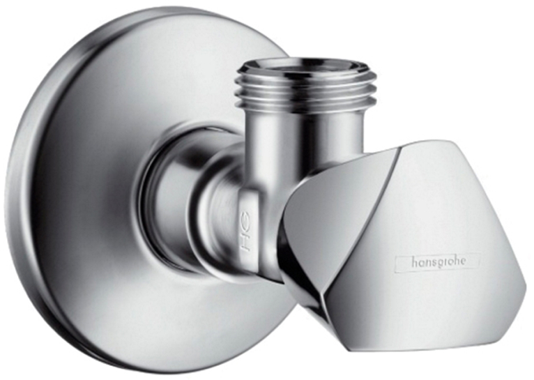 Угловой вентиль Hansgrohe E, хром 13903000 (Повреждённая упаковка)