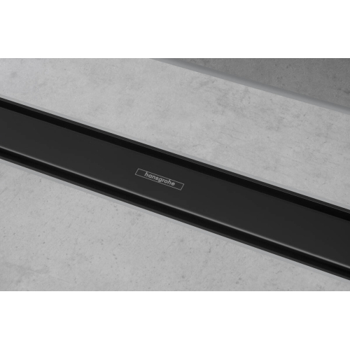 Верхняя часть Hansgrohe "RainDrain Match" для канала 1000 мм Matt Black 56041670