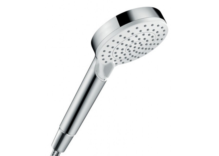 Ручной душ Hansgrohe Crometta Vario Green EcoSmart белый/хром 26336400