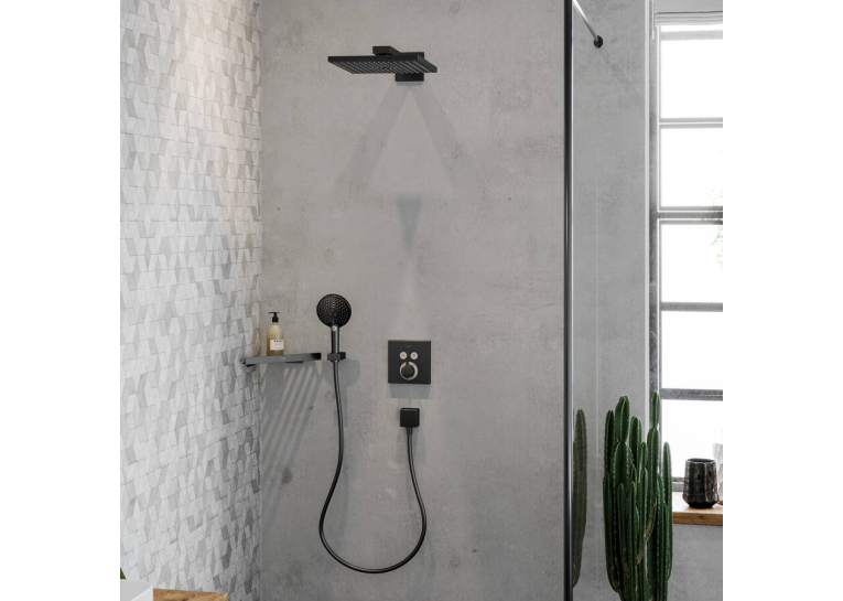 Кутова полиця Hansgrohe AddStoris 41741670, чорний матовий