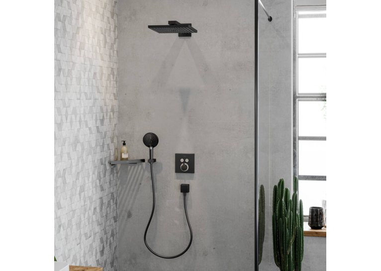 Кутова полиця Hansgrohe AddStoris 41741670, чорний матовий