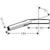 Ручной душ Hansgrohe Rainfinity 26864990 золото