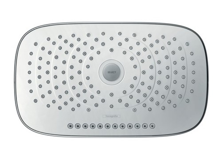 Верхній душ Hansgrohe Raindance Select E 300 3jet хром/білий 26468400