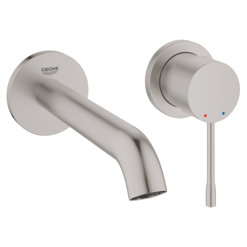 Змішувач для раковини на два отвори Grohe Essence M-Size 19408DC1 Сталь