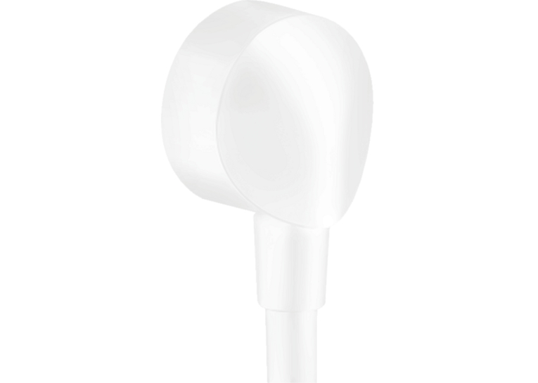 Шланговое подключение Hansgrohe FixFit E без обратного клапана Matt White 27454700