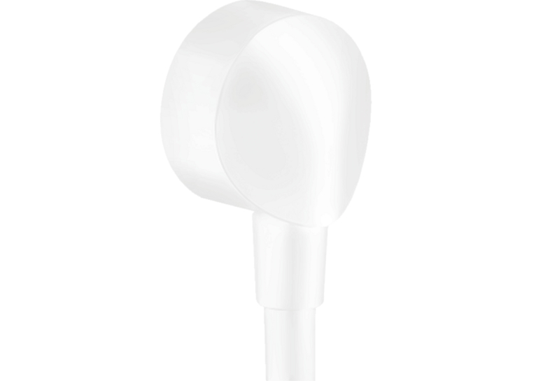 Шлангове підключення Hansgrohe FixFit E без зворотного клапана Matt White 27454700