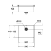 Кухонная мойка Grohe Sink K700U 31574GN0 Бронза