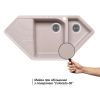  Кухонна мийка Lidz 1000x500/225 COL-06 (LIDZCOL061000500225)