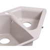 Кухонна мийка Lidz 1000x500/225 COL-06 (LIDZCOL061000500225)