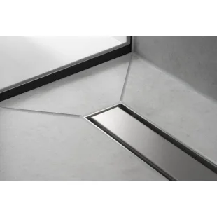 Верхняя часть Hansgrohe "RainDrain Match" для канала 600 мм Brushed Stainless Steel 56036800