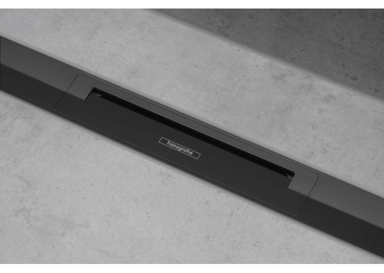 Верхня частина Hansgrohe "RainDrain Flex" для каналу 900 мм Matt Black 56045670