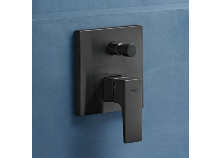 Змішувач прихованого монтажу для ванни/душа Hansgrohe Metropol Brushed Black 32545340