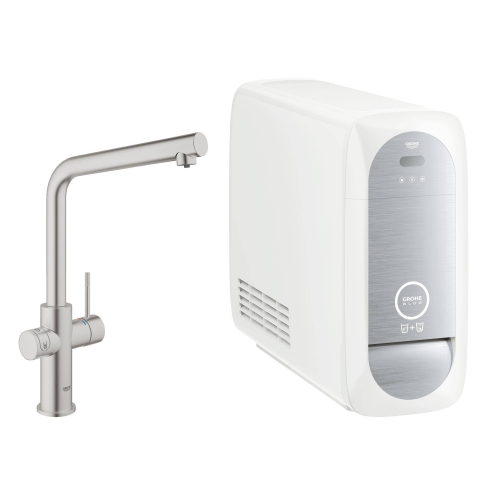 Змішувач для кухні Grohe Blue Home 31454DC0 Сталь