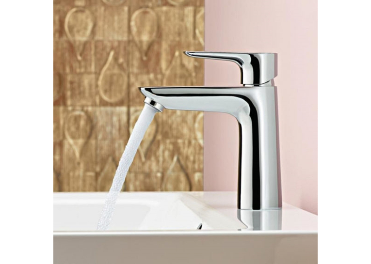 Смеситель для раковины Hansgrohe Talis E 110 с донным клапаном push-open 71711000