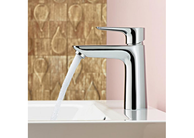 Змішувач для раковини Hansgrohe Talis E 110 із донним клапаном push-open 71711000