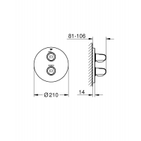 Термостат для душу Grohe Grohtherm 1000 New 19984000