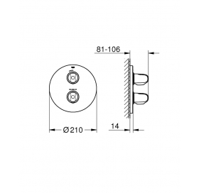 Термостат для душу Grohe Grohtherm 1000 New 19984000