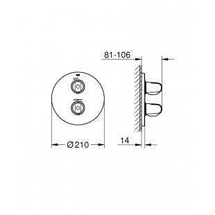 Термостат для душу Grohe Grohtherm 1000 New 19984000