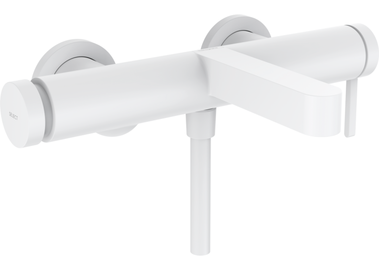Смеситель Hansgrohe Finoris для ванны, белый матовый 76420700