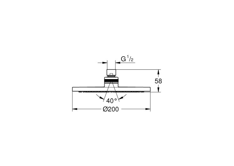 Комплект прихованого монтажу Grohe Grohtherm 3472900A