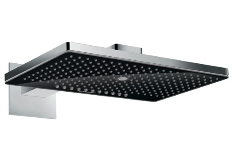 Верхній душ Hansgrohe Rainmaker Select 466х300 3jet чорний/хром 24007600