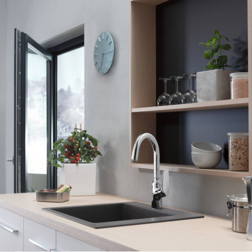 Смеситель для кухни Hansgrohe Focus M42 Stainless Steel Finish 71802800