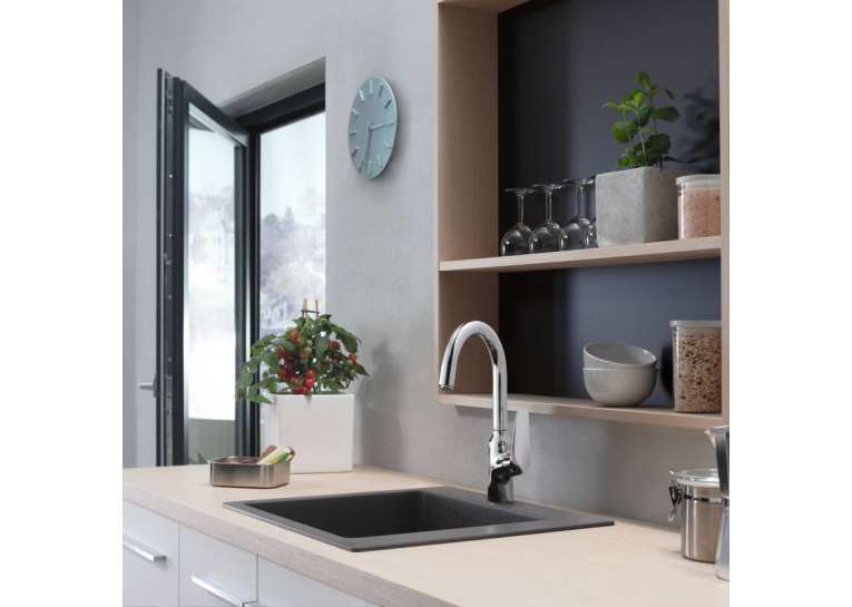 Змішувач для кухні Hansgrohe Focus M42 Stainless Steel Finish 71802800