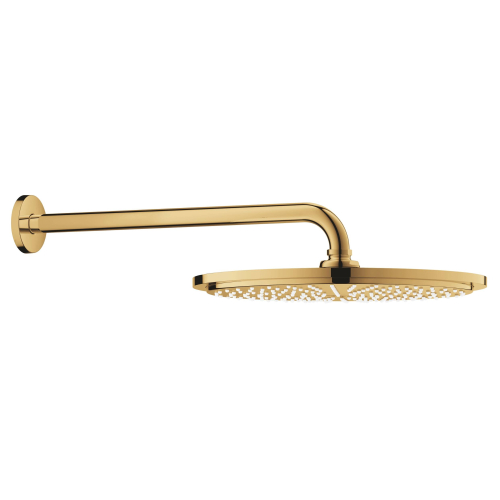 Верхній душ із душовим кронштейном GROHE Rainshower Cosmopolitan 310 26066GL0 Золото