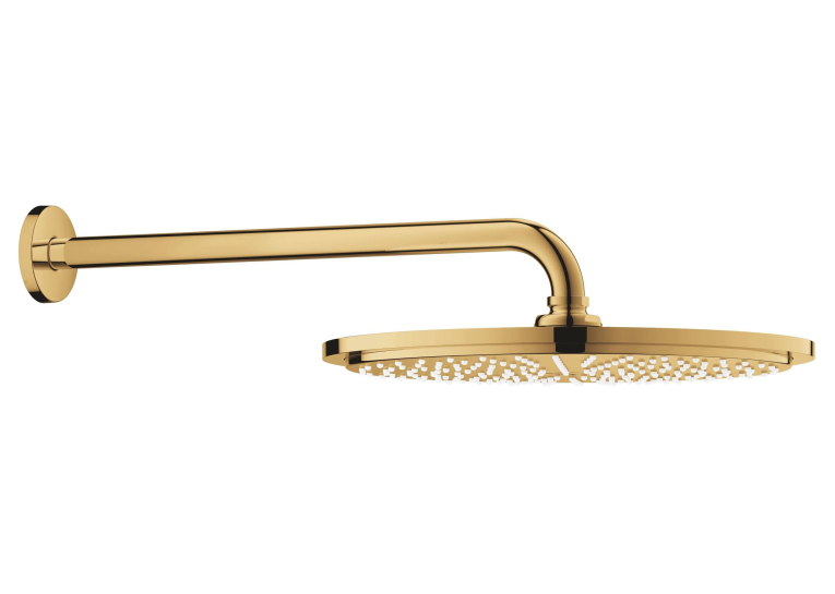 Верхній душ із душовим кронштейном GROHE Rainshower Cosmopolitan 310 26066GL0 Золото