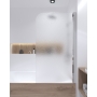 Штора на ванну Lidz Brama SS80x140L.CRM.FR Frost (LBSS80140LCRMFR)