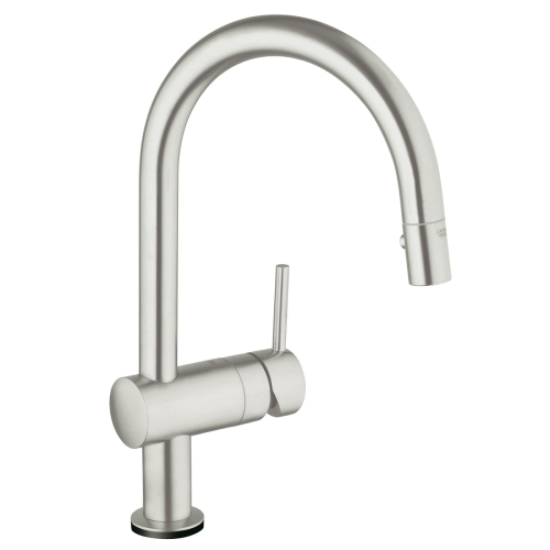 Сенсорний змішувач для миття Grohe Minta Touch 31358DC1 Сталь