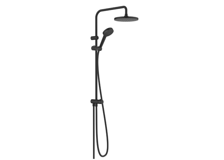 Душова система Hansgrohe Vernis Blend Showerpipe 200 1jet Reno 26272670 чорний матовий
