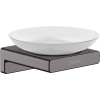 Мыльница Hansgrohe AddStoris 41746340, черный матовый хром (Повреждённая упаковка)
