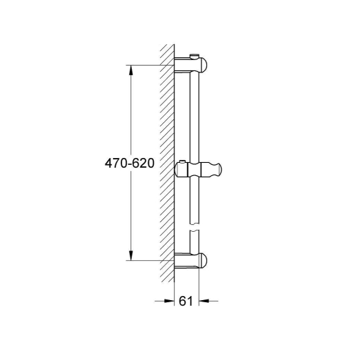 Душевая штанга GROHE Euphoria Neutral 27499000