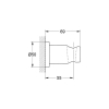 Настенный держатель для душа Grohe Rainshower 27074GL0 Золото