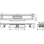Монтажный комплект для каналов ø40 Hansgrohe uBox universal 700 мм 56017180