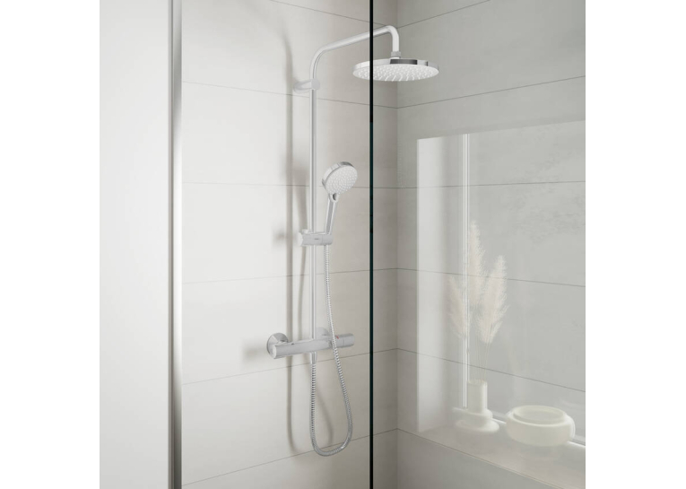 Душова система з термостатом Hansgrohe Vernis Blend EcoSmart Green 26318000 хром