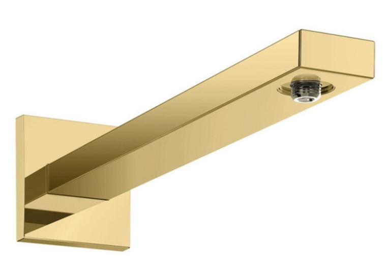 Кронштейн для верхнього душу Hansgrohe E 389 мм Polished Gold Optic 27694990