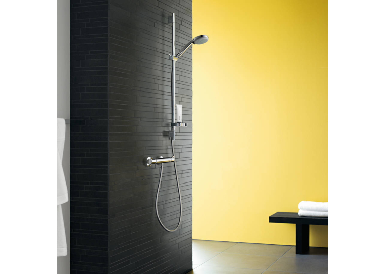 Термостат для душу Hansgrohe Ecostat Comfort, чорний 13116670