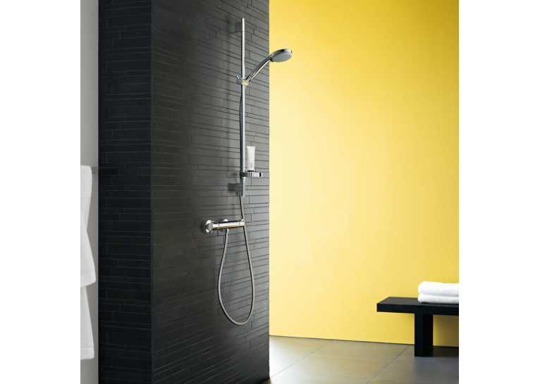 Термостат для душу Hansgrohe Ecostat Comfort, чорний 13116670