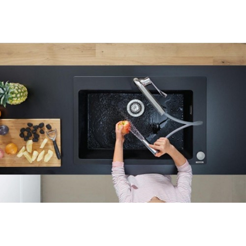 Кухонний комплект мийка із змішувачем Hansgrohe C51-F660-07, хром 43218000