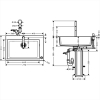 Кухонный комплект мойка со смесителем Hansgrohe C51-F660-07, хром 43218000