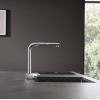 Змішувач для кухні Hansgrohe Aquno Select M81 з висувним душем, хром 73830000