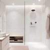 Душевая система Hansgrohe Pulsify Showerpipe 260 2jet EcoSmart с термостатом 24241700 белый матовый