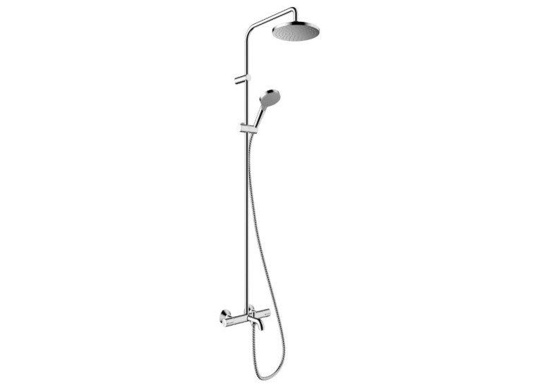Душевая система с термостатом для ванны Hansgrohe Vernis Blend EcoSmart 26079000 хром