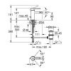 Змішувач для біде Grohe Essence New 32935GN1 Золото матове