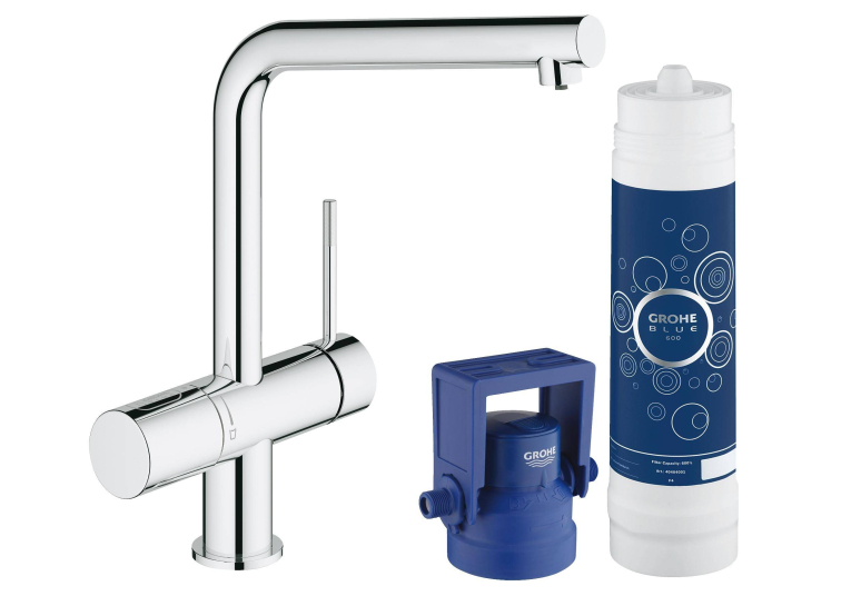 Комплект со смесителем для кухни GROHE Blue Minta New Pure 31345002